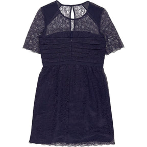 Whistles Navy Lace Dress