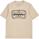 Farah Beige Mattingly Graphic T-Shirt