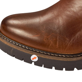 Barbour Brown Leather Ankle Boots