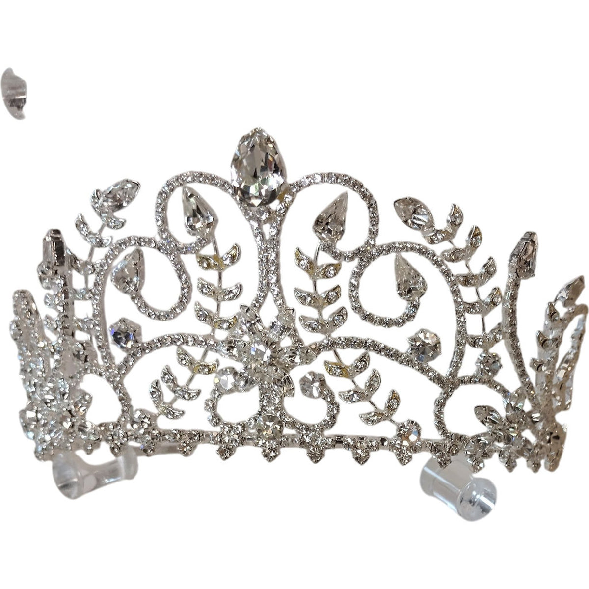 Silver Rhinestone Bridal Tiara
