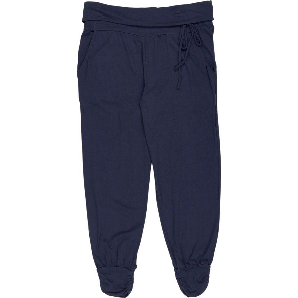 Hush Navy Alex Hem Trousers