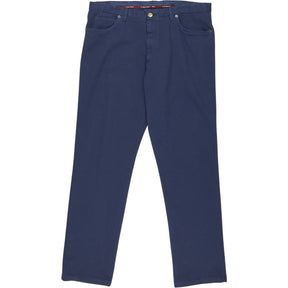 Cordings Blue Trousers Cotton Blend
