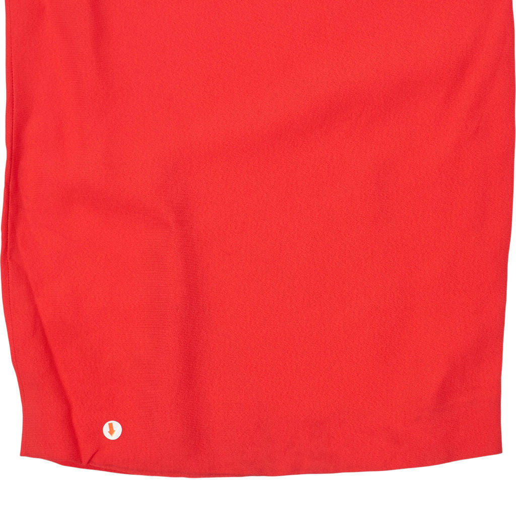 Pinko Red One Shoulder Ruffle Jumpsuit