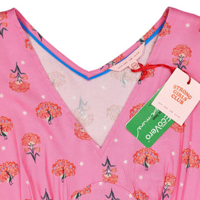 Strong Girls Club Pink Floral Dress