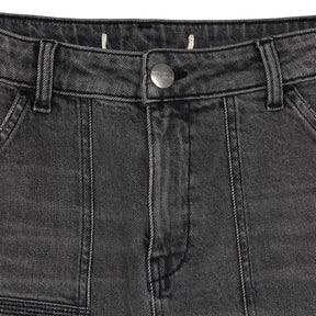 seventy + mochi Grey Denim Straight Leg Jeans