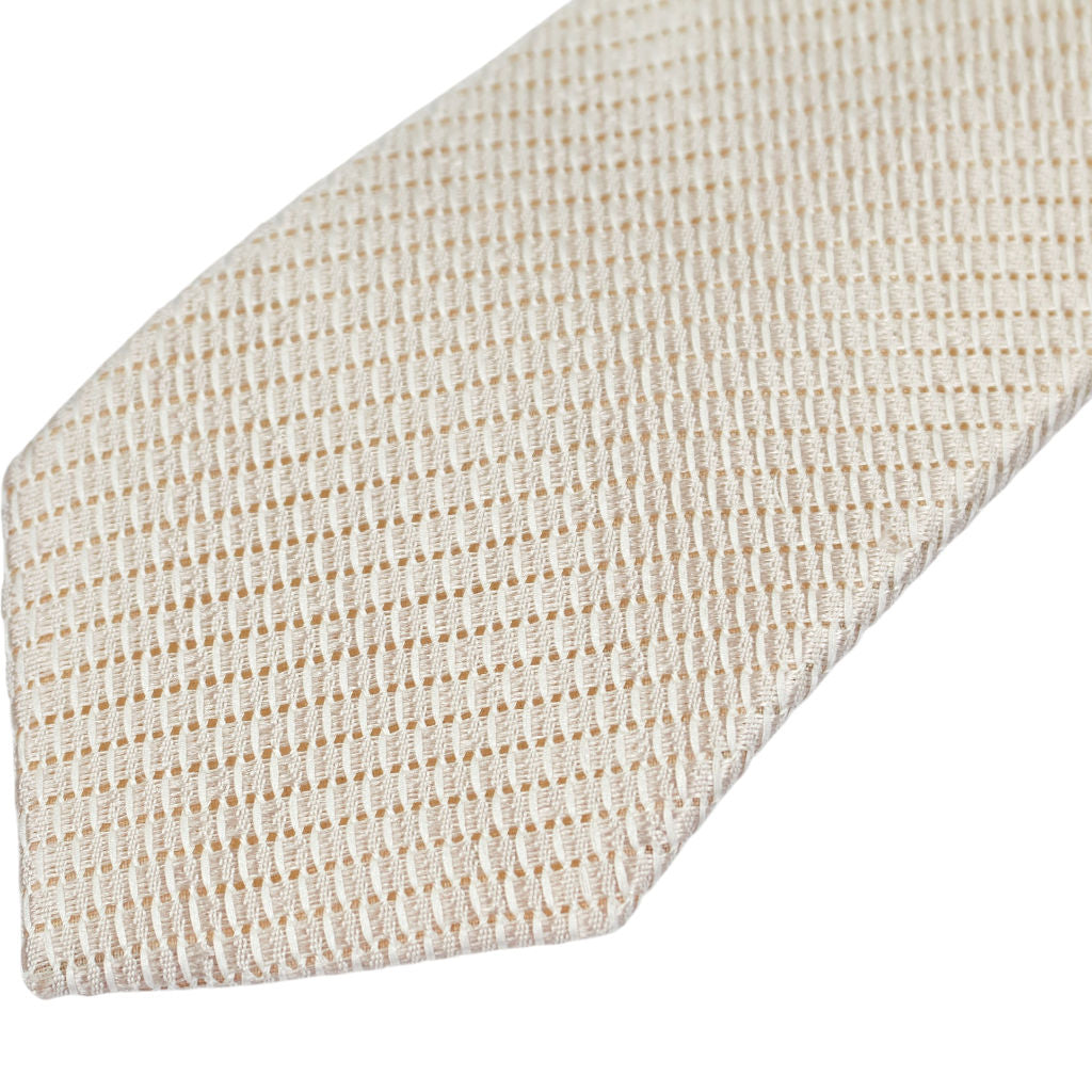 Moss Beige Patterned Tie Bundle x 4