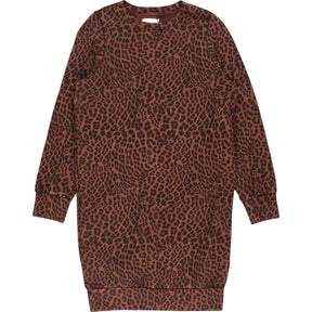 Hush Brown Iona Sweat Tunic Dress