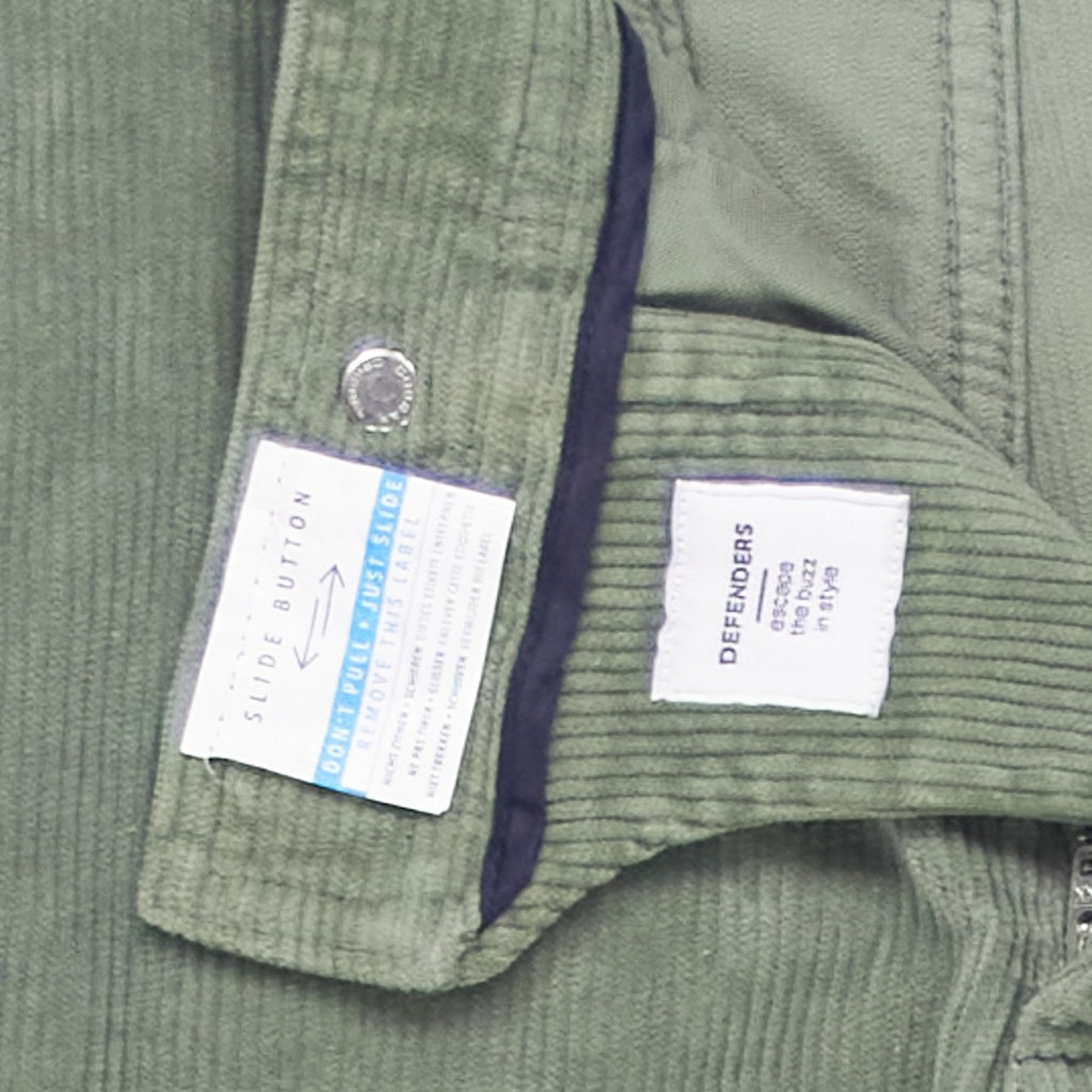 MR MARVIS Green Corduroy Trousers