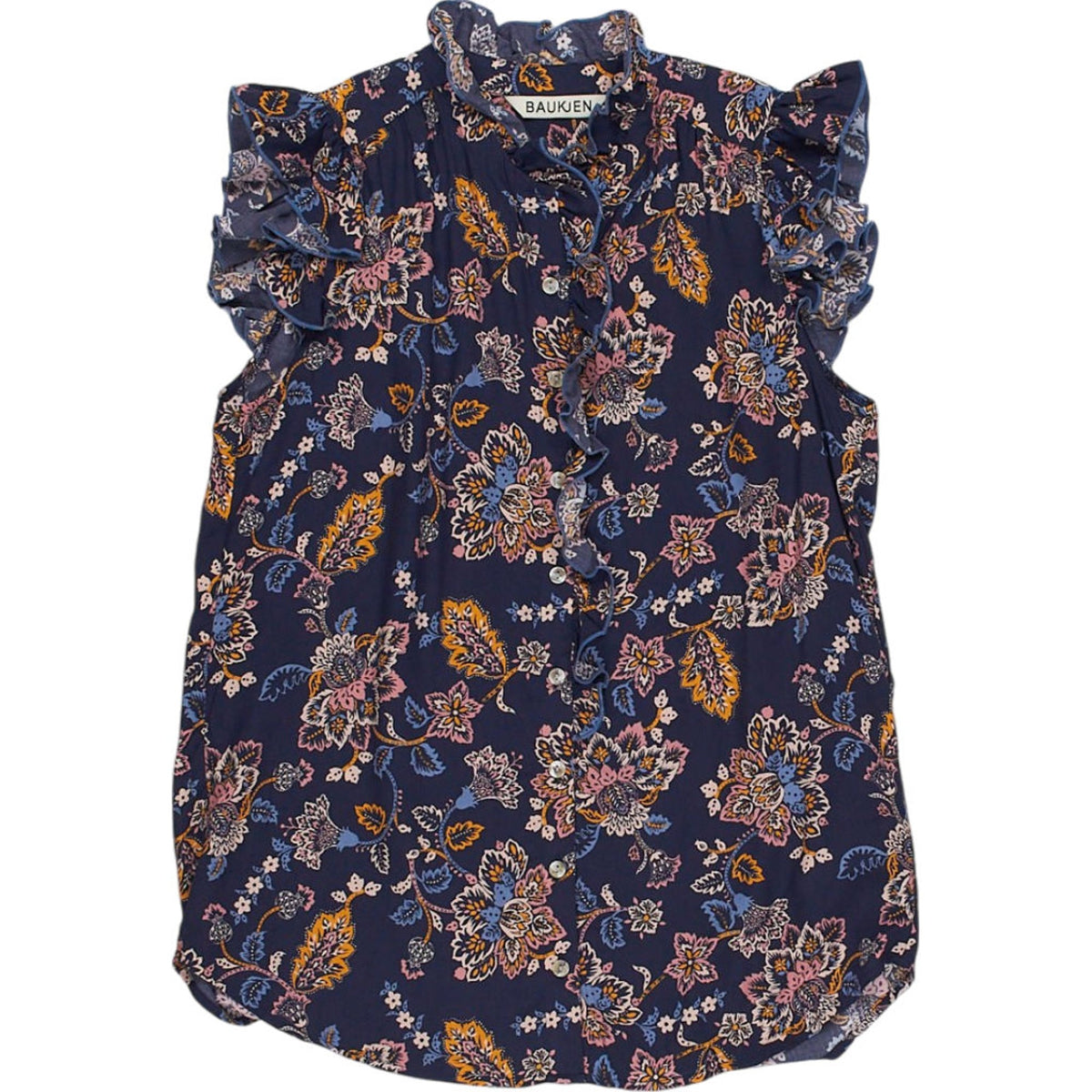 Baukjen Floral Ruffle Blouse
