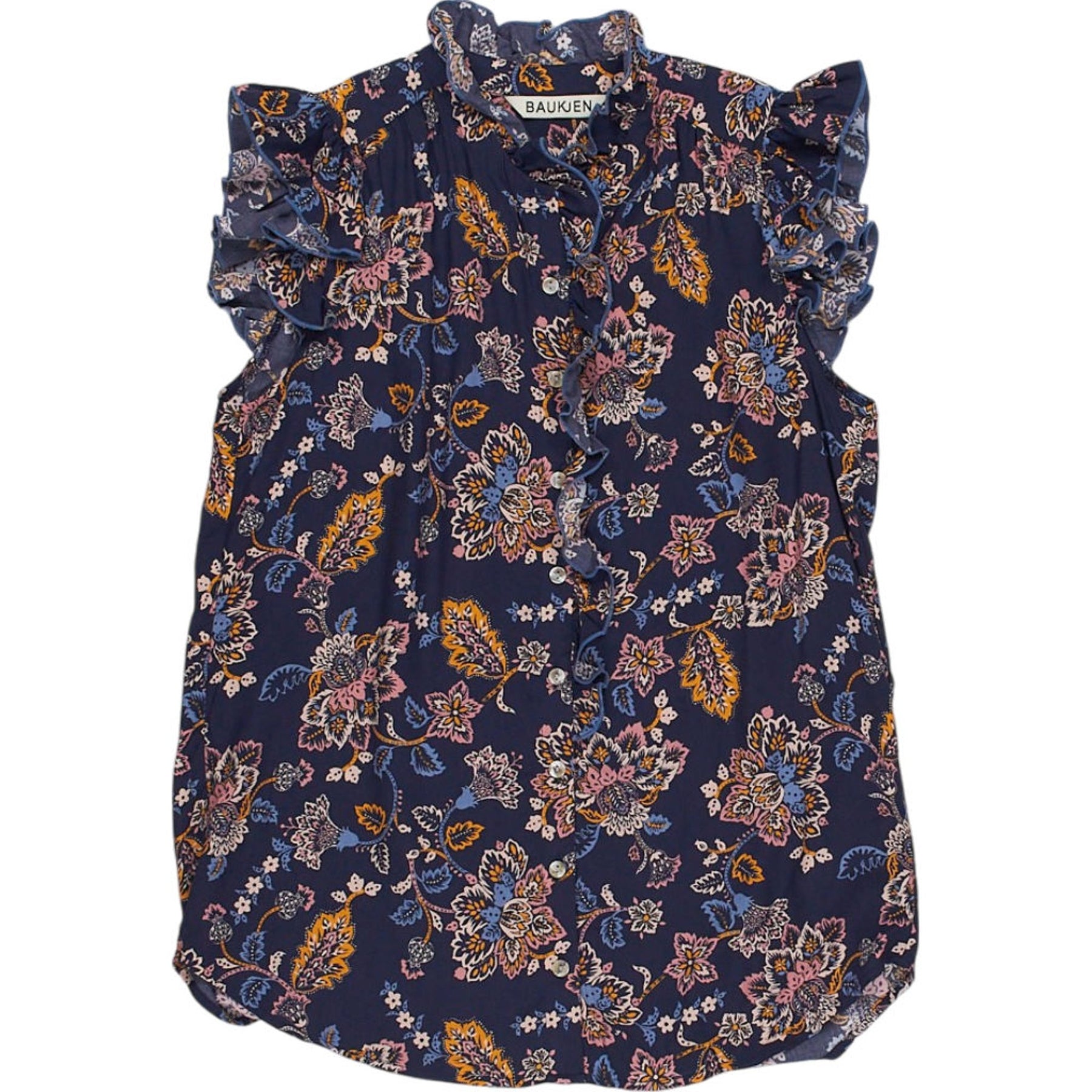 Baukjen Floral Ruffle Blouse