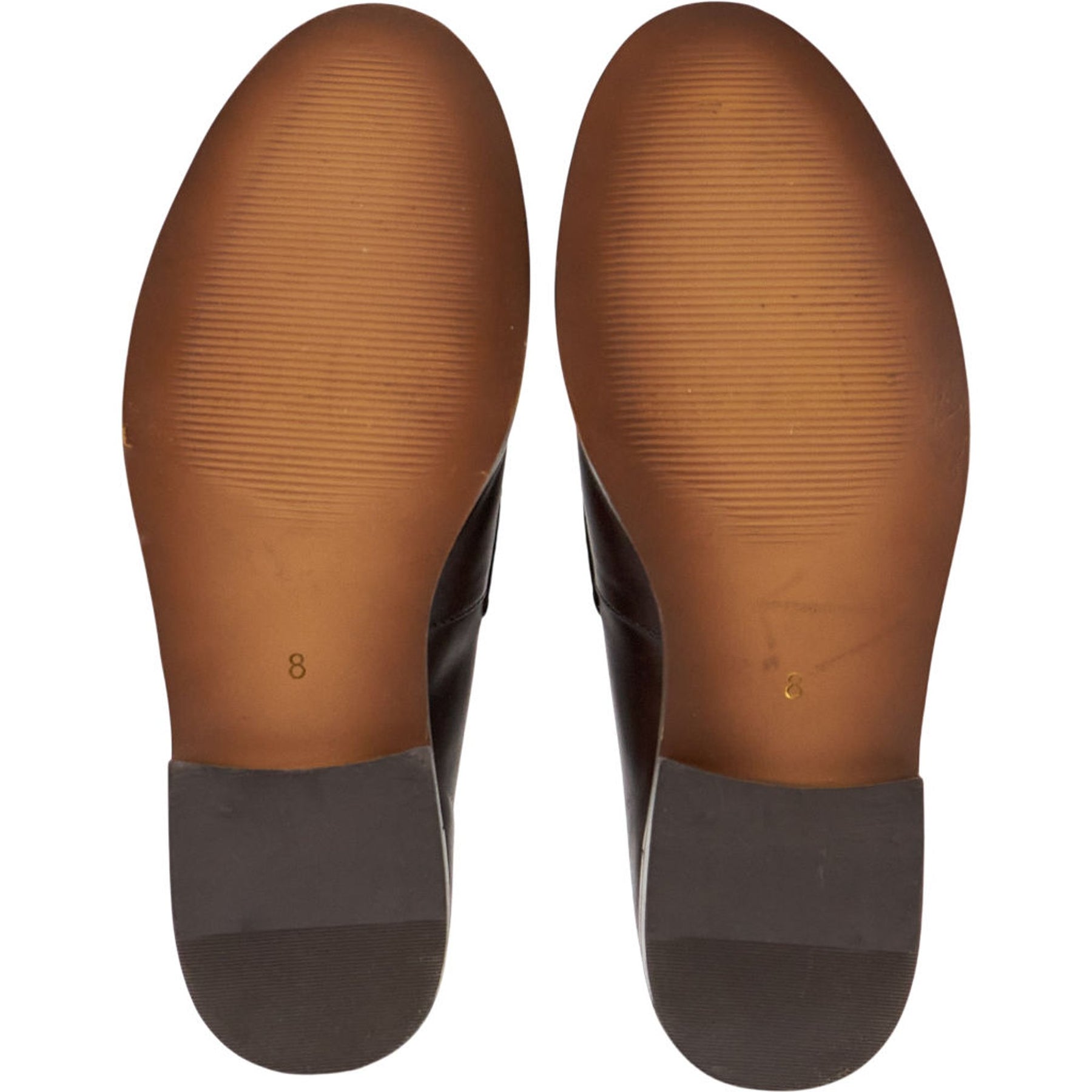 Moss Brown Modern Leather Loafers