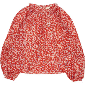 Hush Red Spring Blossom Violette Top