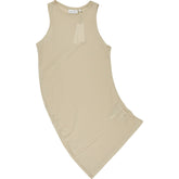 Calvin Klein Beige Linen Blend Tank Top