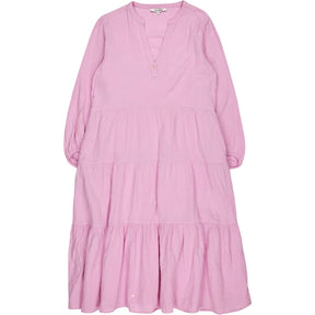 NRBY Pink Cotton Midi Dress