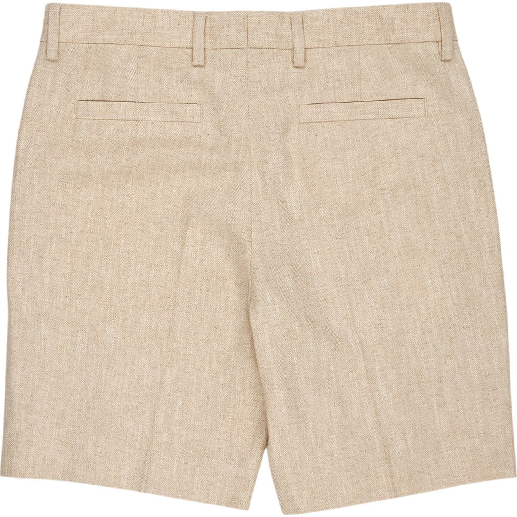 Moss Beige Tailored Shorts