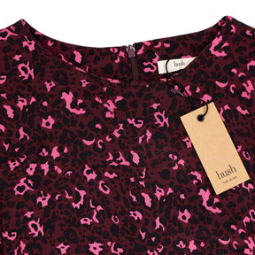 Hush Red Leah Mini Shift Dress