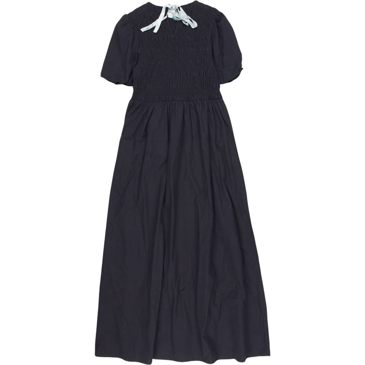 Omnes Black Poplin Maxi Dress