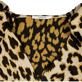 Omnes Leopard Print Blouse