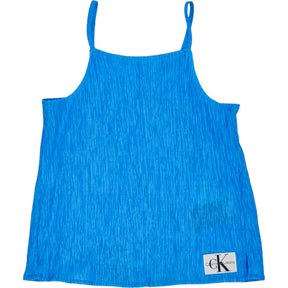 Calvin Klein Blue Strappy Top