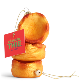 Yorkshire Pudding Glass Decoration
