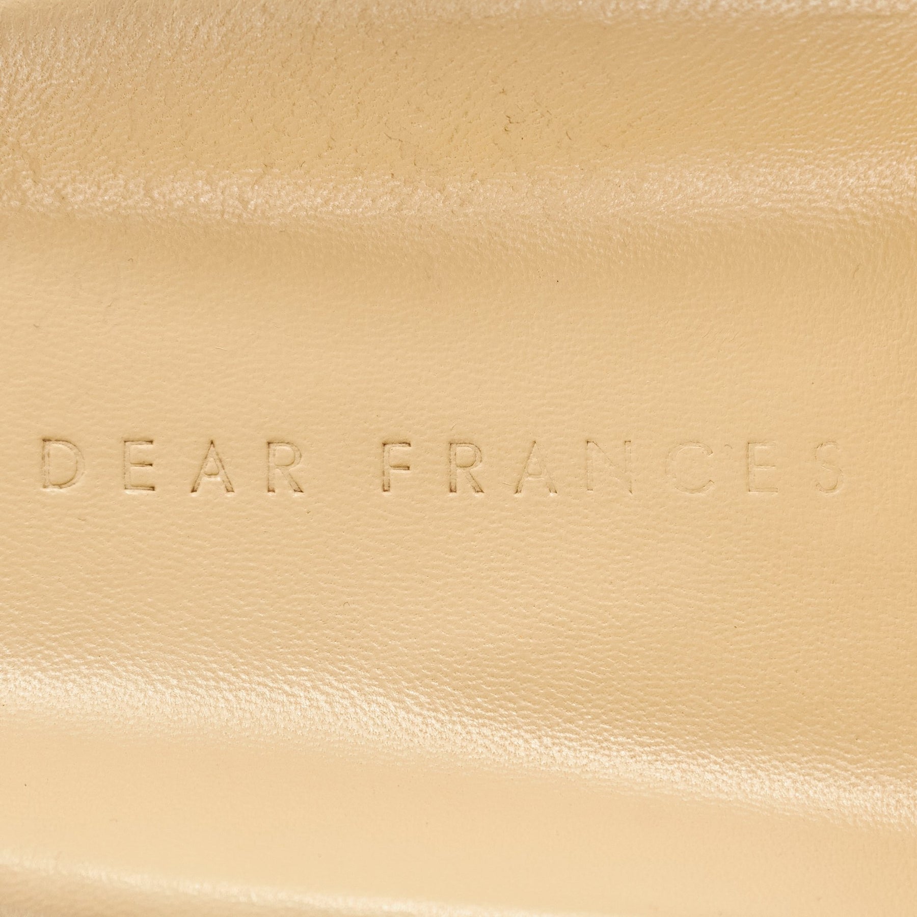Dear Frances Beige Knotted Sandals