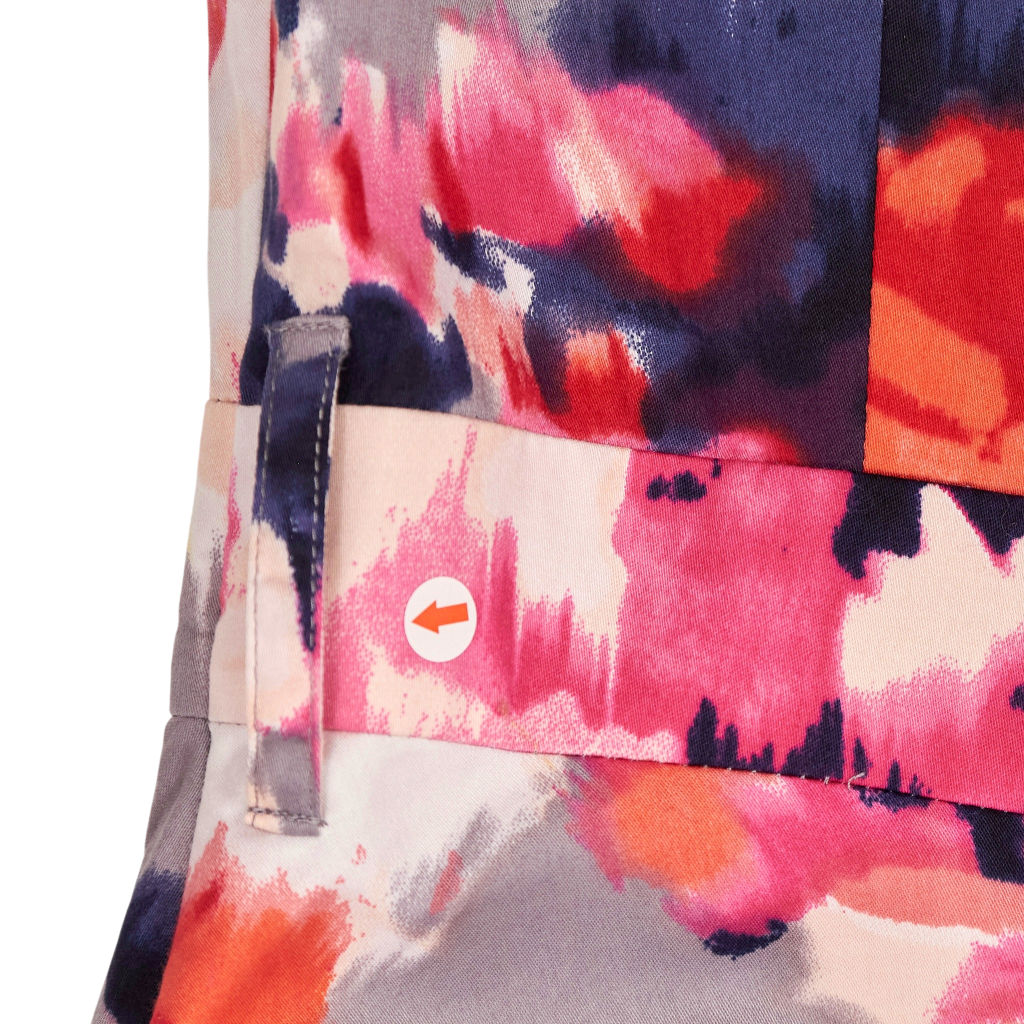 Monsoon Grey Multi Floral Print Dress
