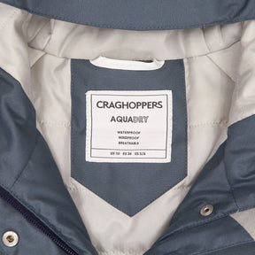 Craghoppers Blue AquaDry Waterproof Coat