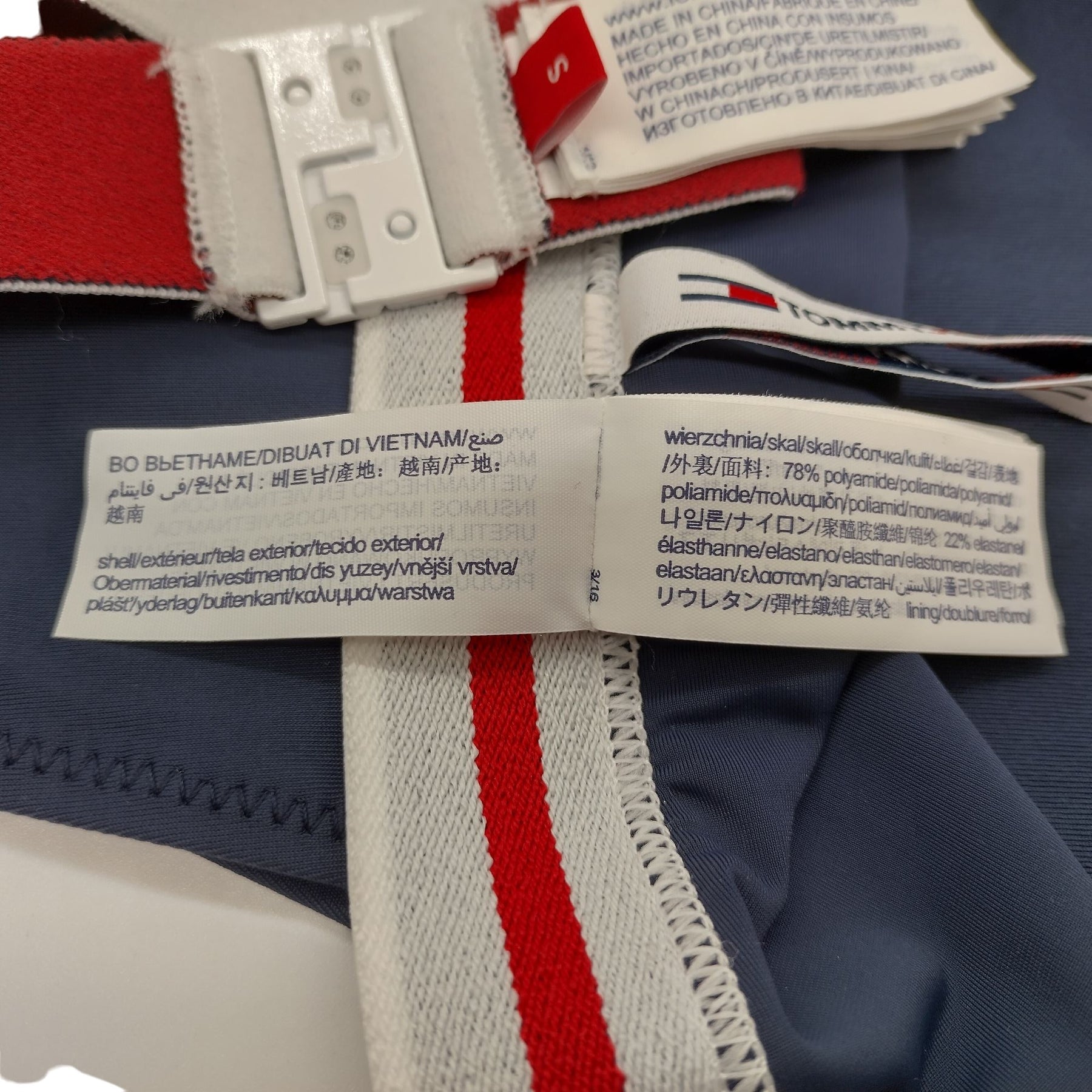 Tommy Jeans Navy Swimsuit Blue