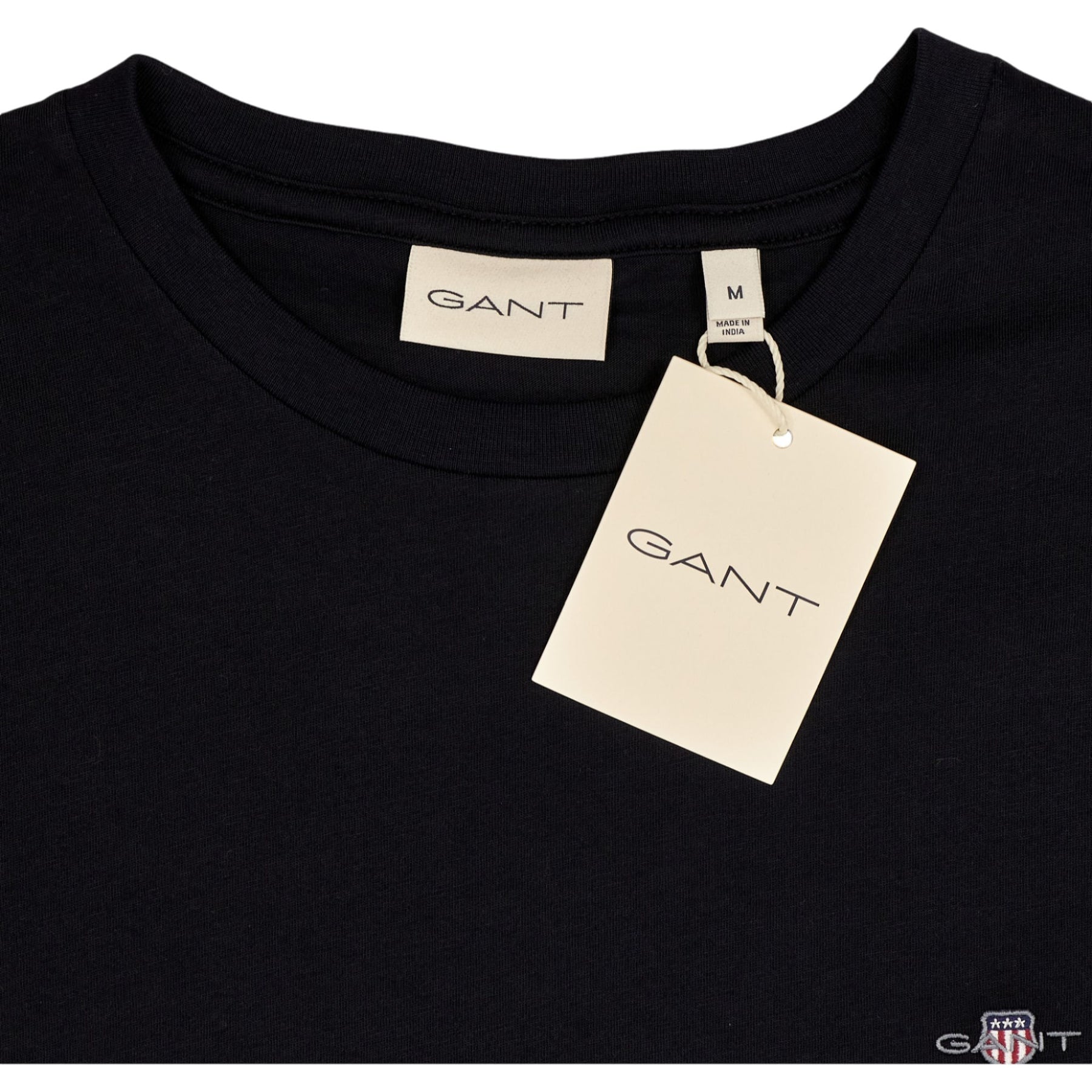 GANT Black Reg Shield T-Shirt