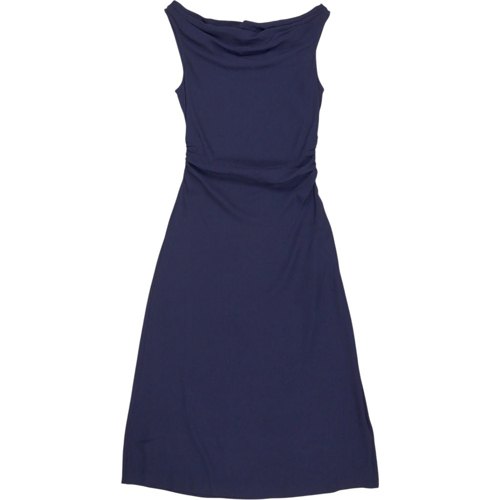 WYSE Navy Sleeveless Dress