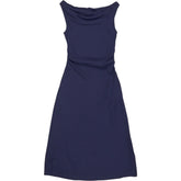 WYSE Navy Sleeveless Dress