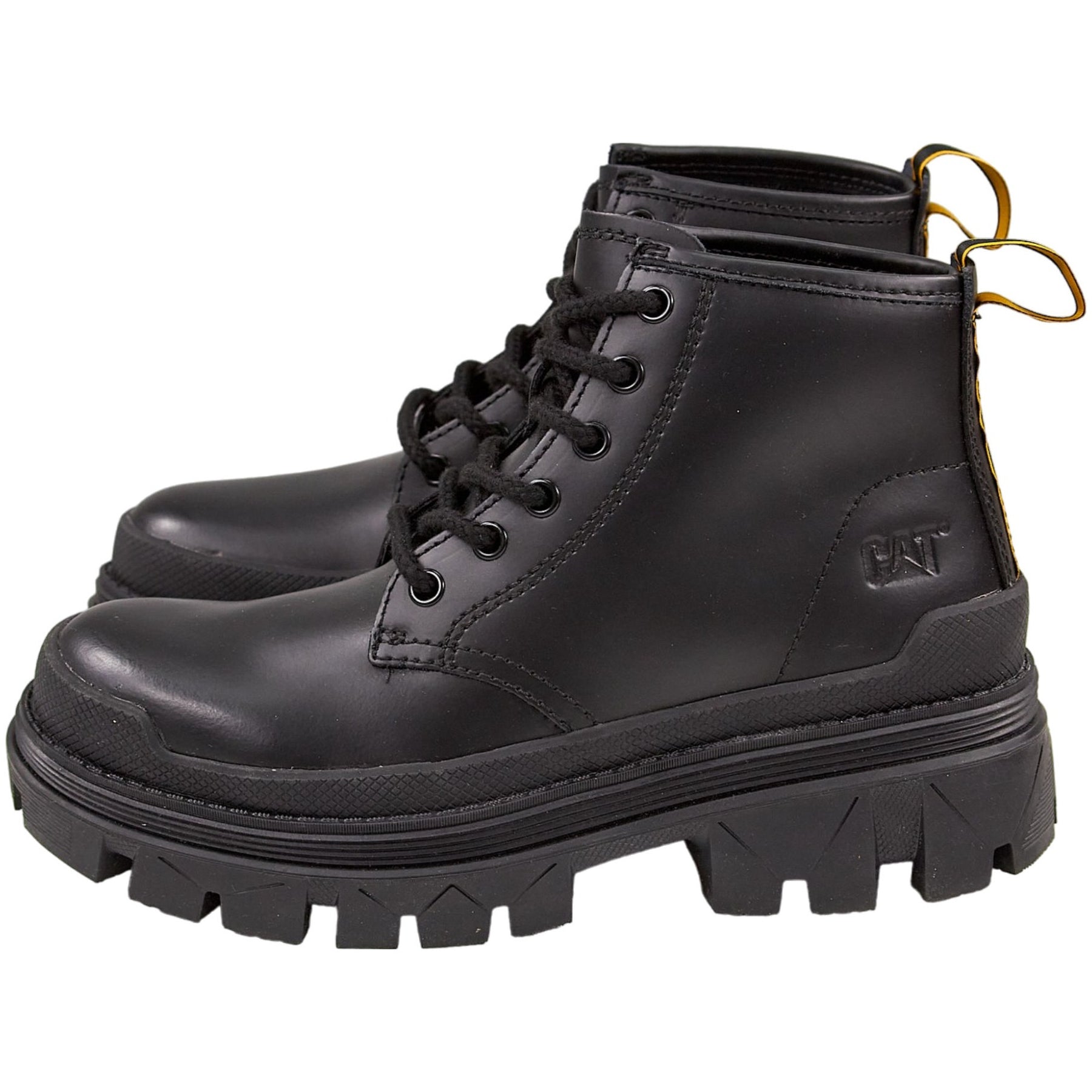 CAT Black Hardwear Mid Boots