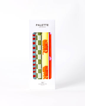 Design Dinner candles - Set of 4 - Colour Me Cool