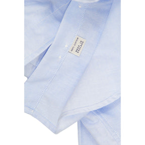 Drake's Blue Button Down Oxford Shirt