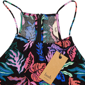 Hush Multicoloured Lila Halter Cami