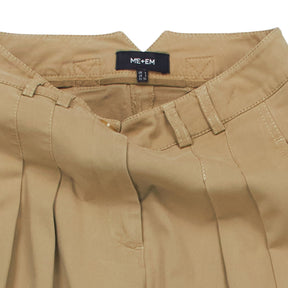 Me+Em Beige Wide Leg Trousers