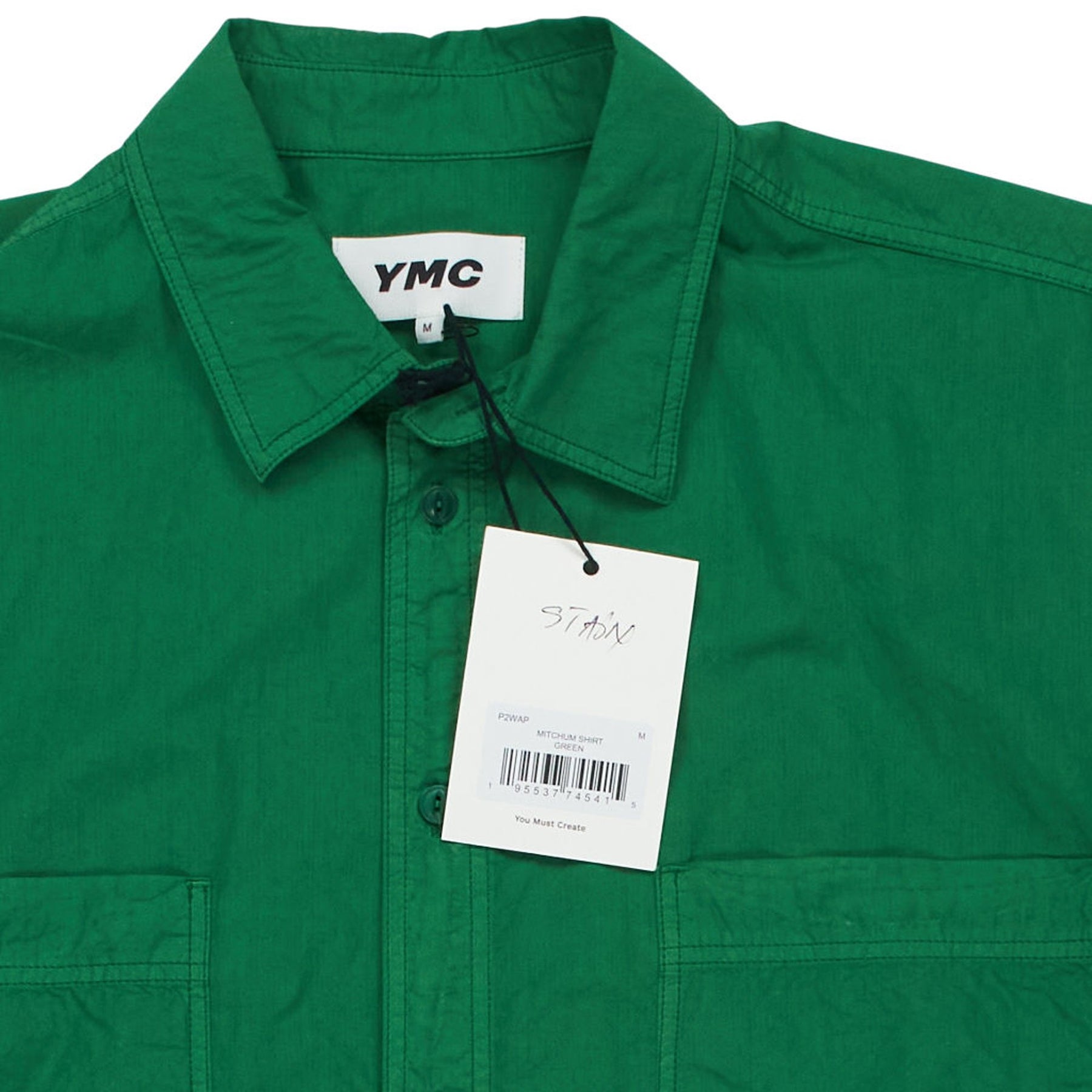 YMC Green Mitchell Shirt