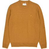 Farah Rust Yellow Maidstone Crew Sweatshirt