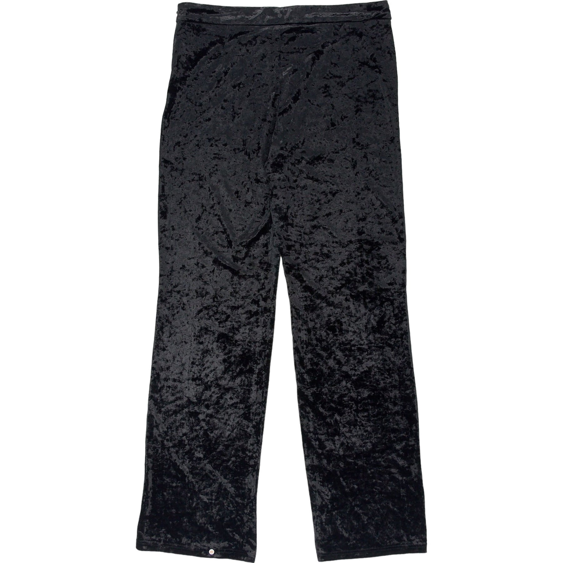 Motel Black Mozra Velour Trousers