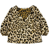 Omnes Leopard Print Blouse