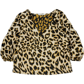 Omnes Leopard Print Blouse