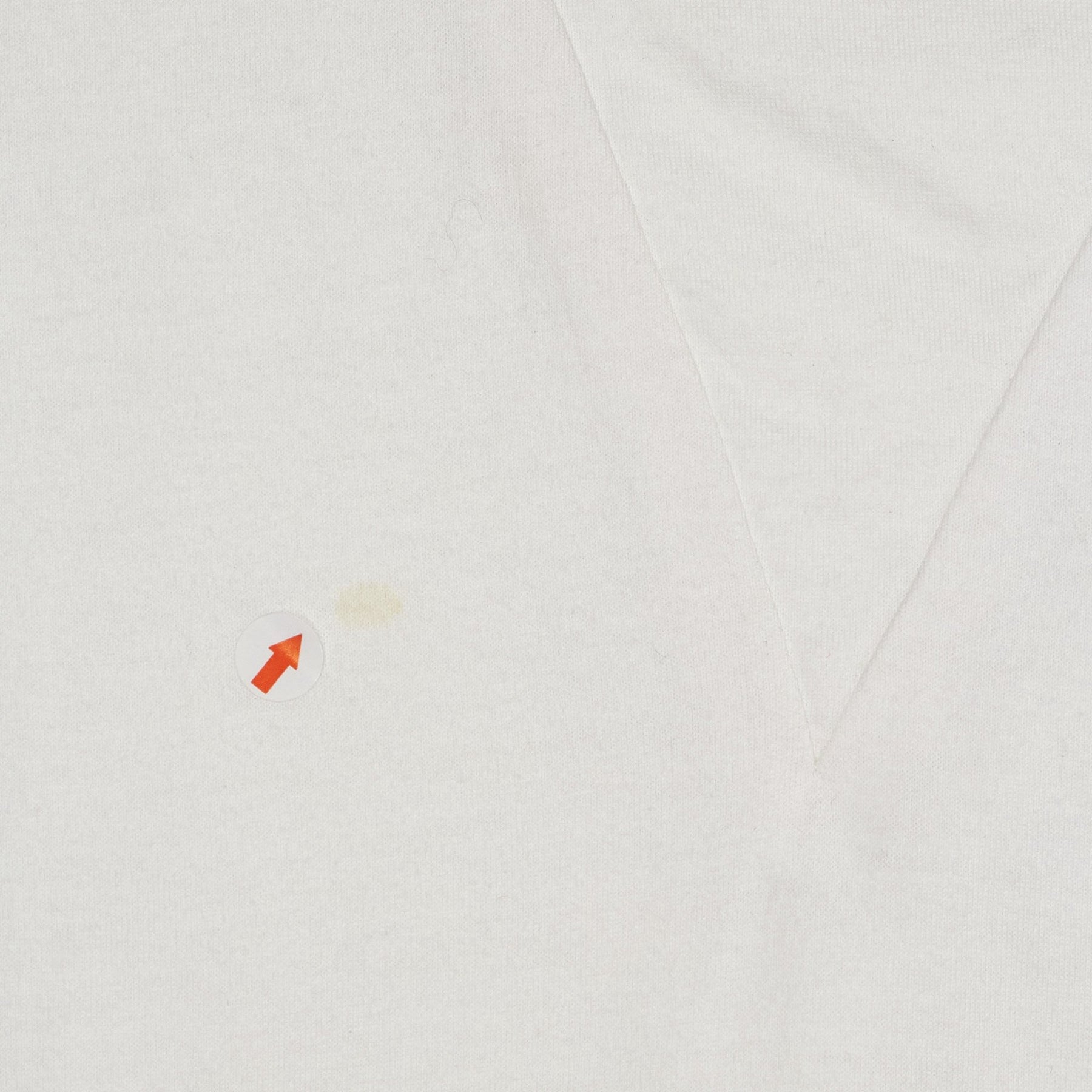 W. Rubens White V Neck Cotton T-Shirt
