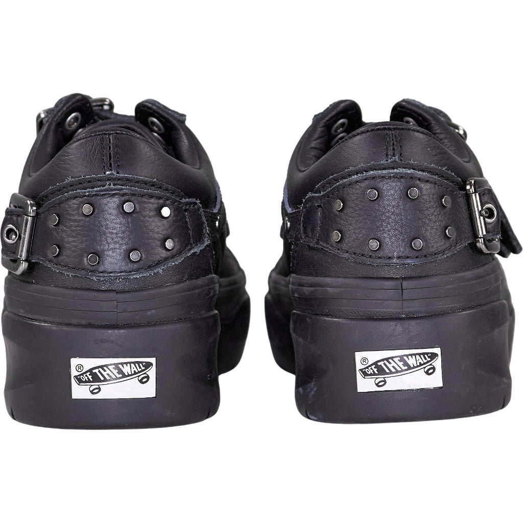 Vans Black Leather Premium Old Skool Efron Danzig Shoes