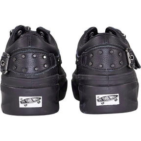 Vans Black Leather Premium Old Skool Efron Danzig Shoes