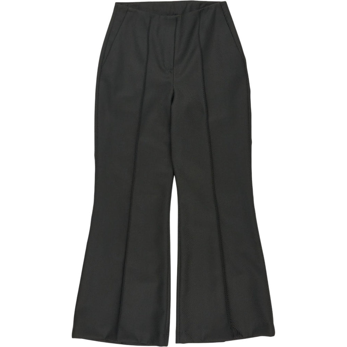 Vivere Green Flared Trousers