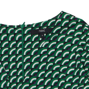 Next Green Patterned Jumpsuit