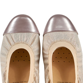 Geox Metallic Ballet Flats