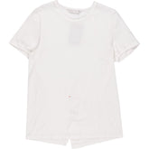 W. Rubens White Cotton T-Shirt