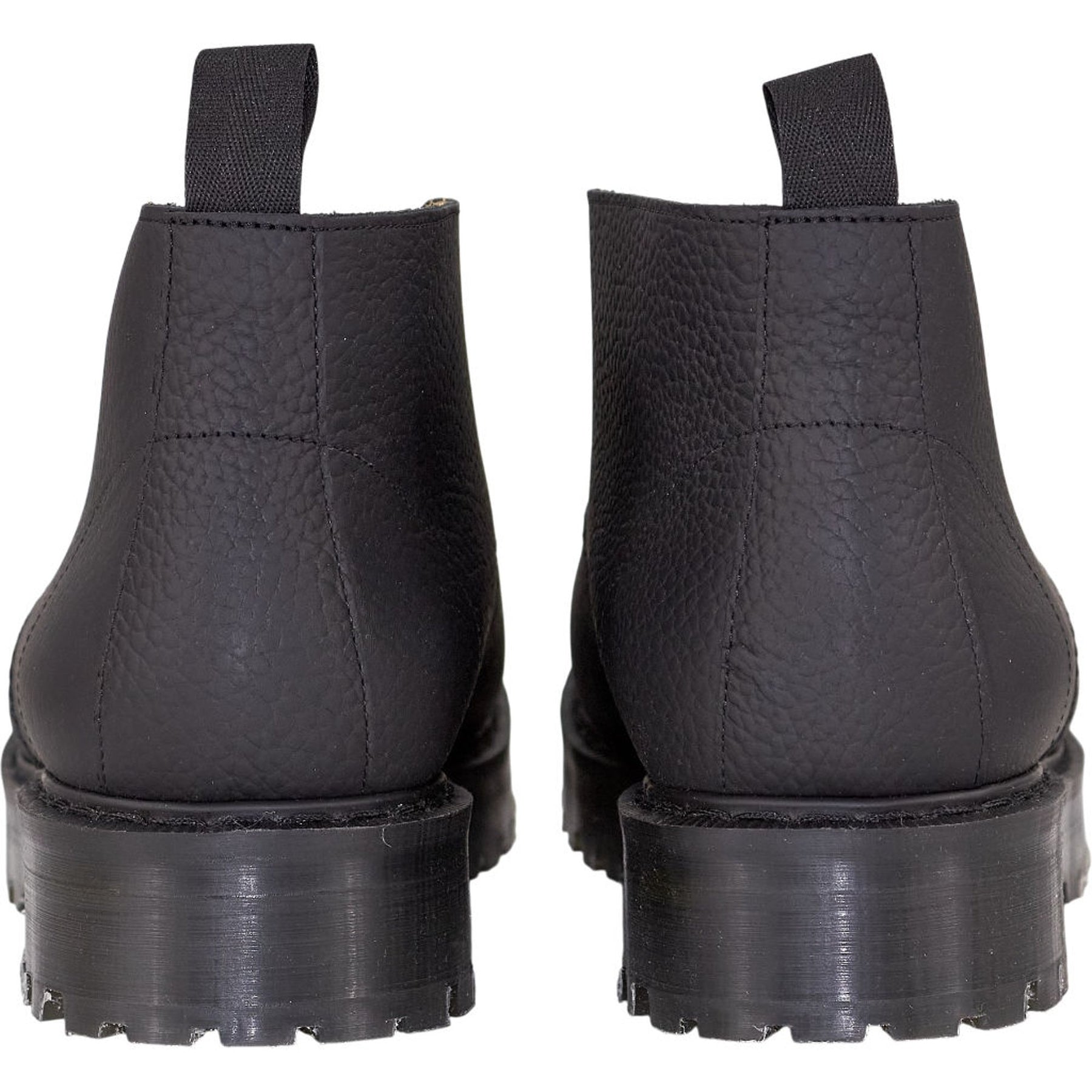 YMC Black Grain Chunky Chukka Boots