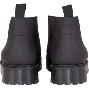 YMC Black Grain Chunky Chukka Boots